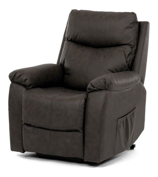 Polohovací křeslo Turbia (hnědá)