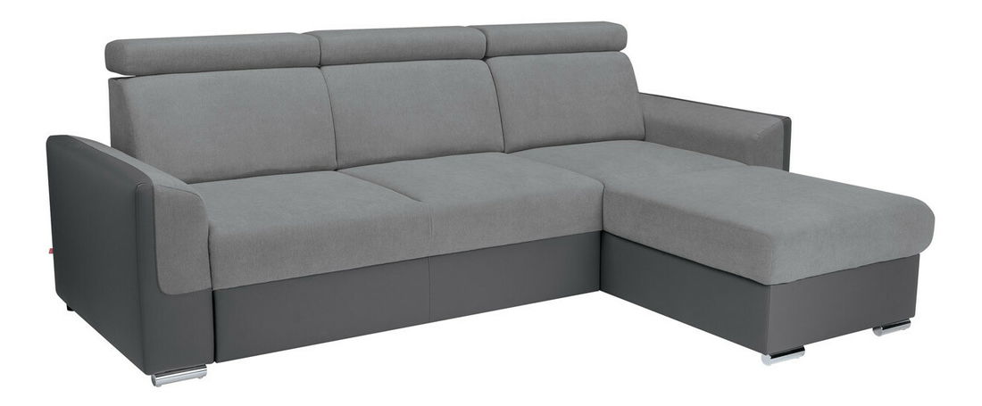 Rohová sedací souprava BRW Elena II 2F.URCBK (šedá) (P)