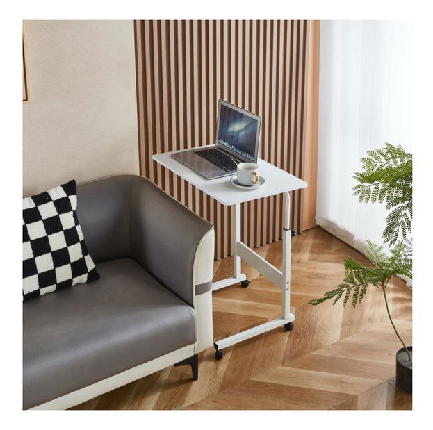 PC stolek Justia (bílá)