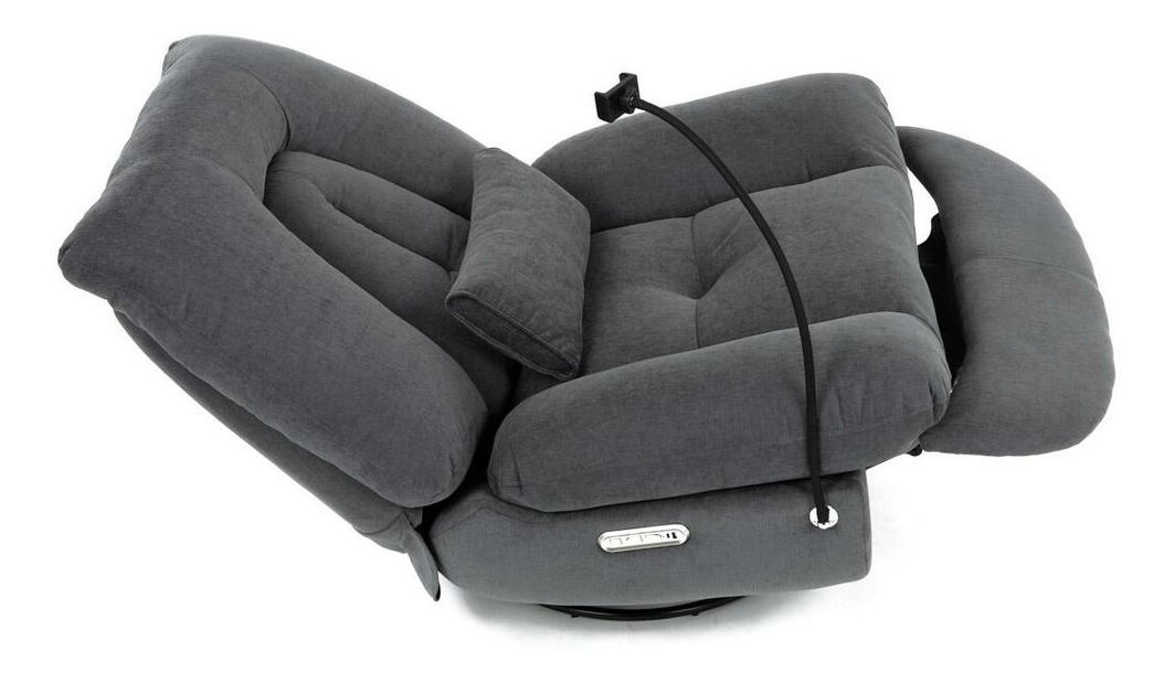 Polohovací křeslo Teniente (šedá)