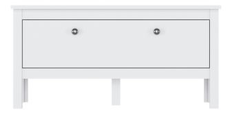 Botník (skříňka na boty) Otis 1k (bílá)