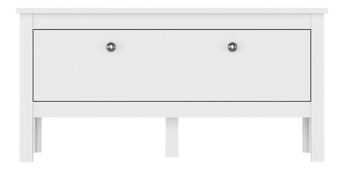 Botník (skříňka na boty) Otis 1k (bílá)