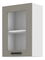 Horní kuchyňská skříňka Lucid 40 GS 72 1F (claygrey + bílá)