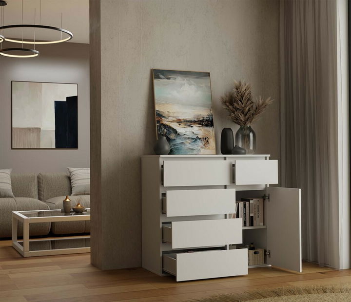 Komoda Musecalo 14 (bílá)