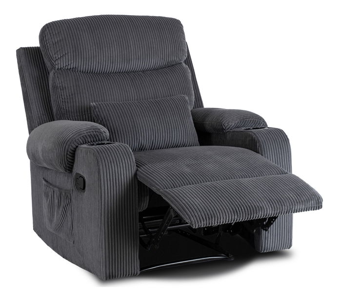 Polohovací křeslo Trigesimo (šedá)