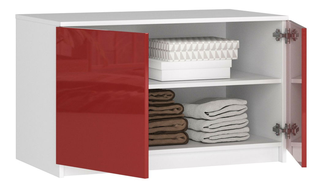 Nadstavba na skříň Sashka (červený lesk)