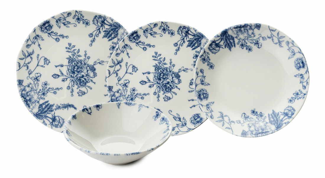 Jídelní souprava (24 ks.) Oleg (vícebarevná) *výprodej