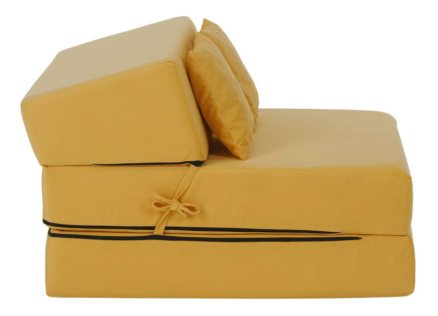 Rozkládací křeslo Plantearan (žlutá)