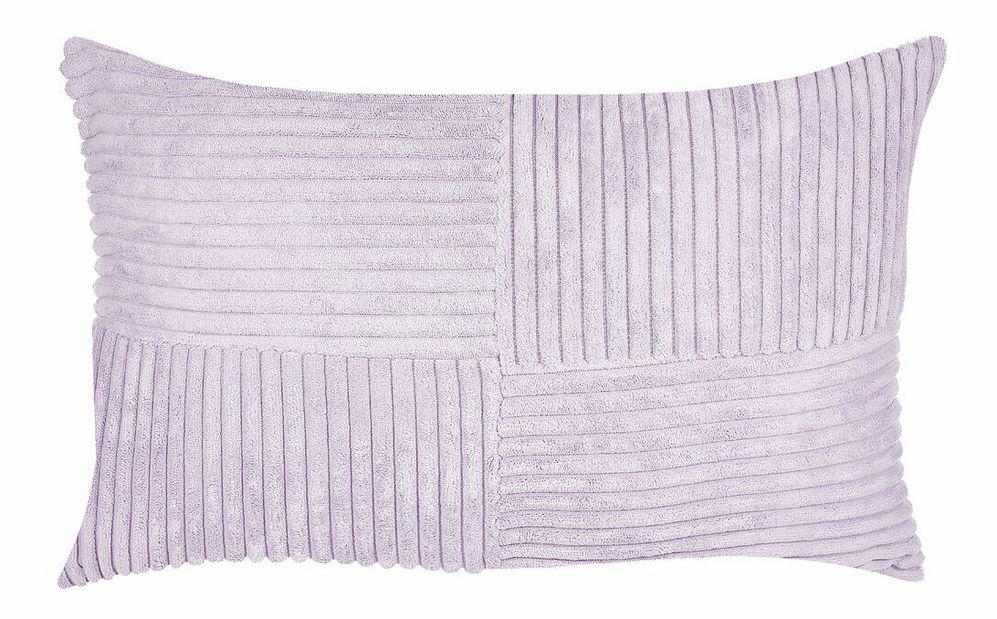 Sada 2 ozdobných polštářů 47 x 27 cm Milie (fialová)