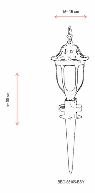 Venkovní nástěnné svítidlo Sigourney (černá + bílá)