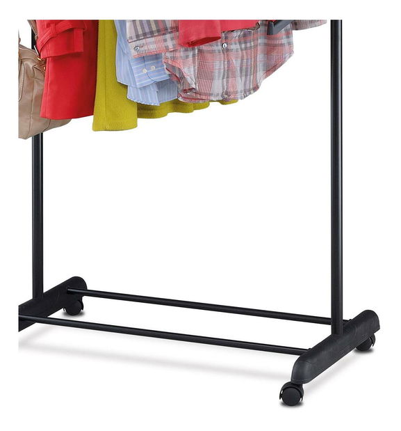 Věšák na kolečkách Adjetivo (černá)