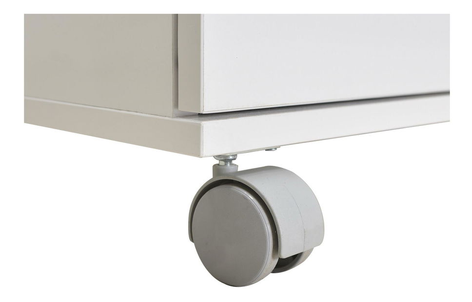 Komoda na kolečkách Aderyn 2 (bílá)