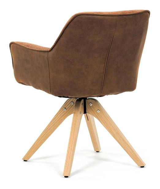 Jídelní židle Hicimos (hnědá)