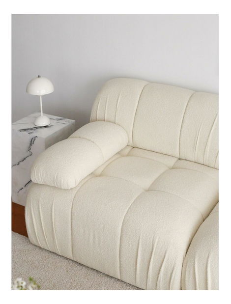 Pohovka trojsedačka Solorazzo 3 (bílá)