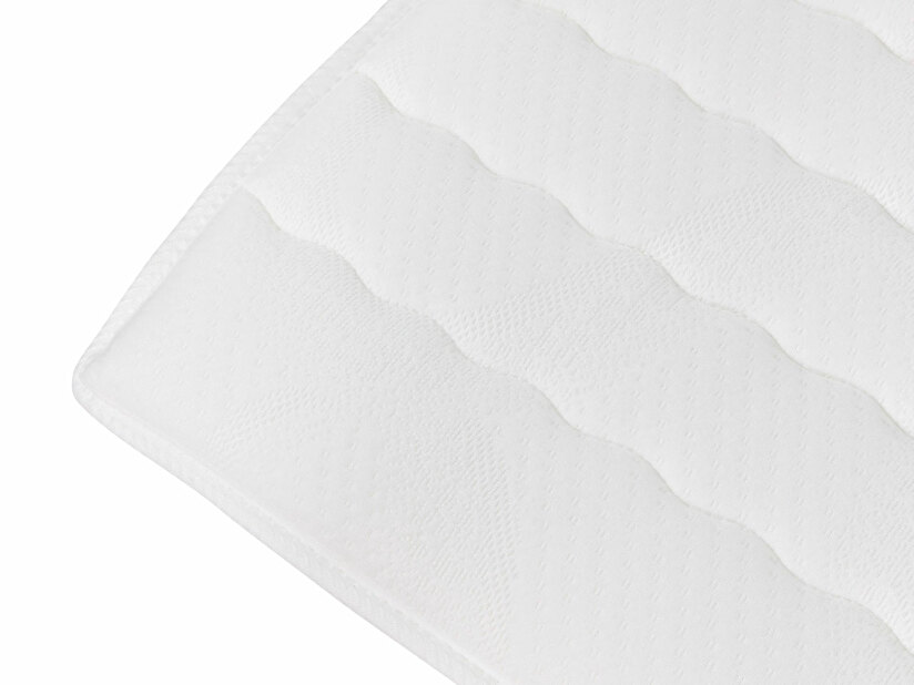 Boxspring postel Kennedy (180x200) (ekokůže Soft 017 (bílá))