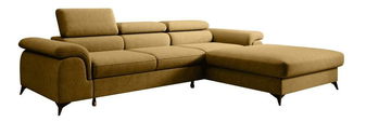 Rohová sedací souprava FORTY (hořčicová)