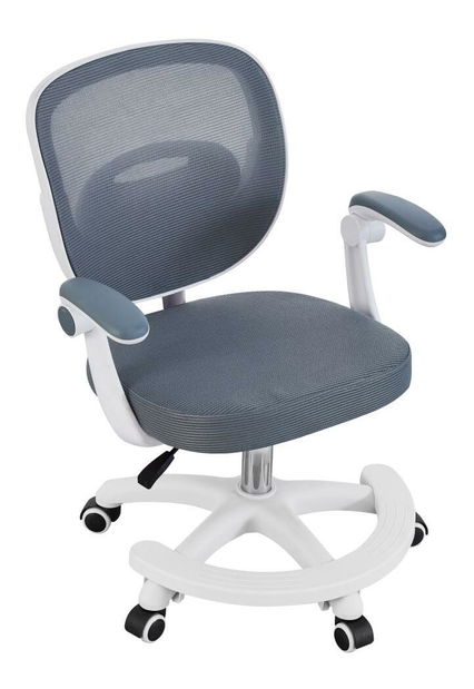 Kancelářská židle Trapani 2 (šedá + bílá)