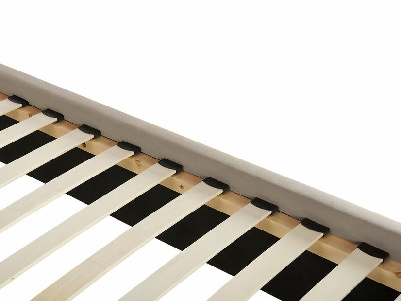 Manželská postel 180 cm Aidan (šedá) (s roštem)