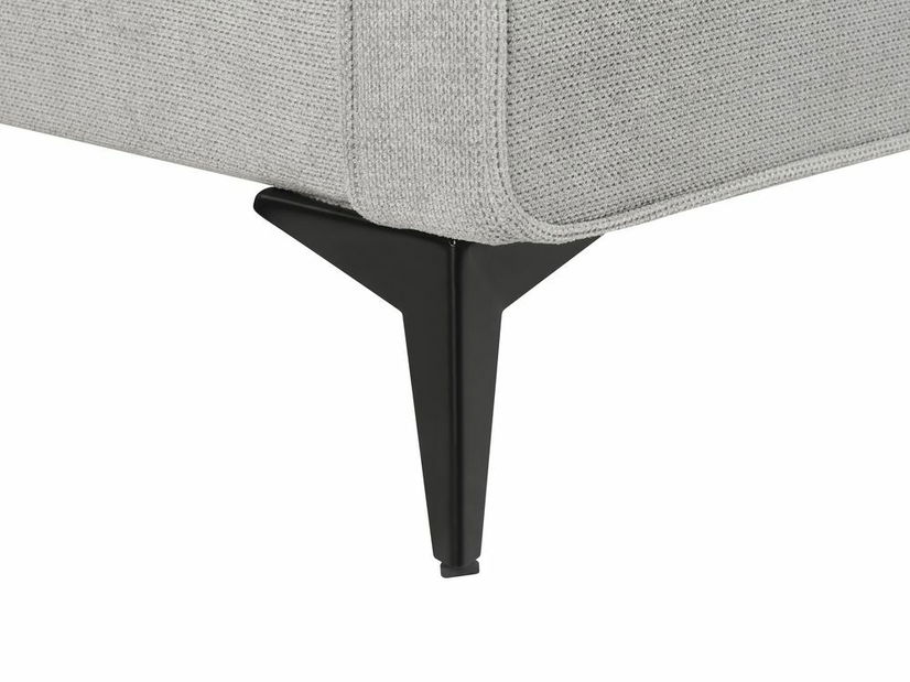 Manželská postel 160 cm Vardiel (šedá) (s roštem)