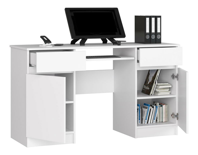 PC stolek Bahadur (bílá) *bazar