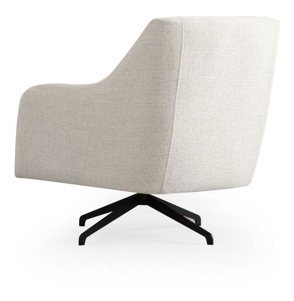 Křeslo Ginarutta (bílá + černá)