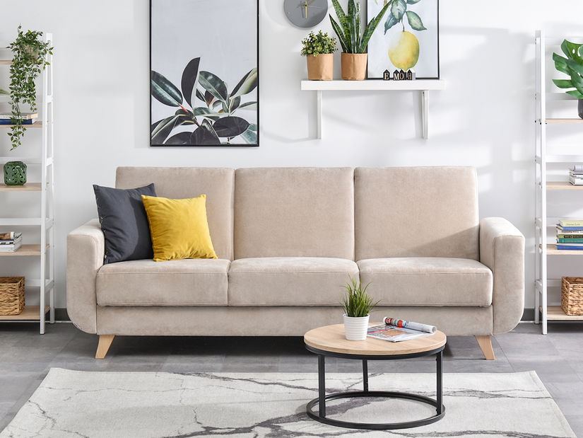 Pohovka trojsedačka Kalisz (béžová)