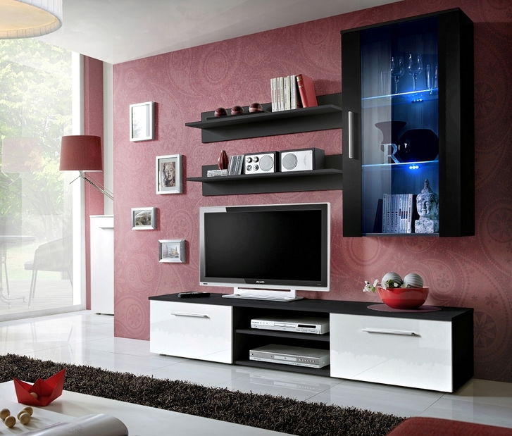 Obývací stěna Gorefield 24 ZWHS GE (s osvětlením)