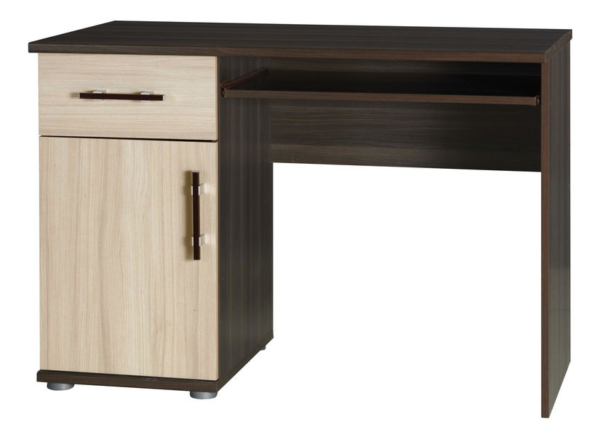 PC stolek Irvine I14 (jasan tmavý + jasan)