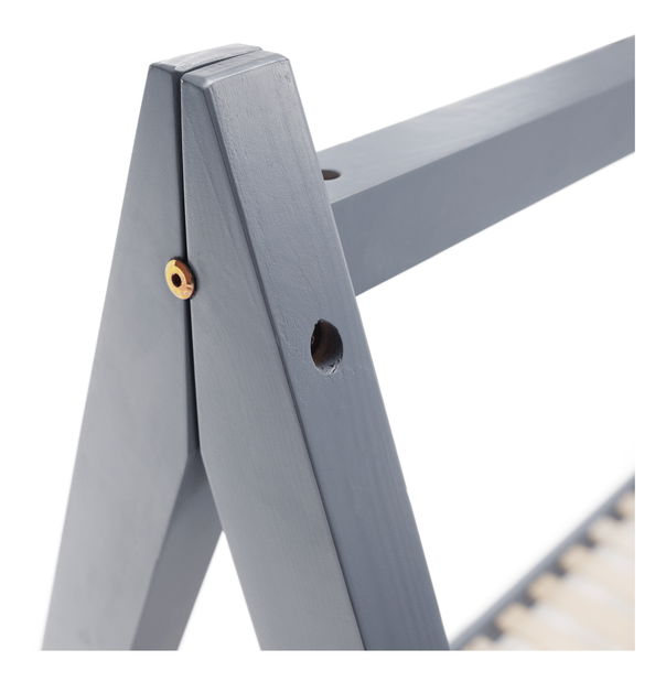 Jednolůžková postel 90 cm Gross (šedá)