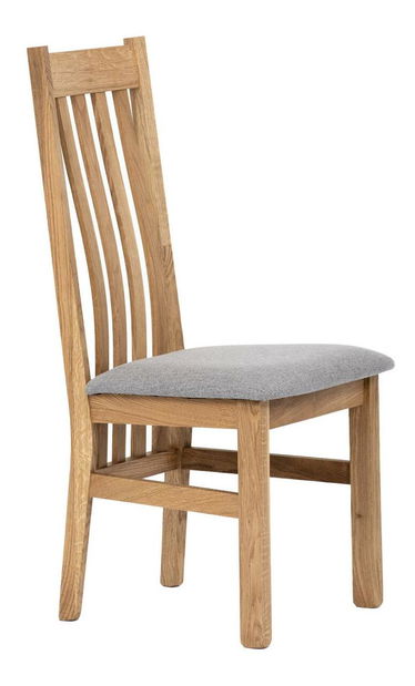 Jídelní židle Cardenal (dub + šedá)