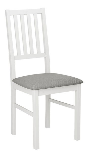 Jídelní židle Zafir VII (bílá + šedá)