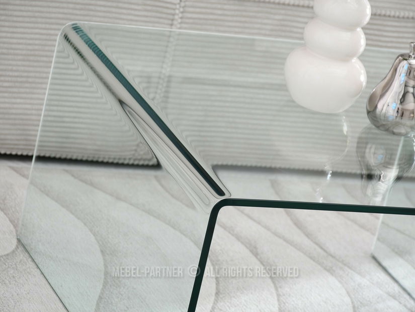 Konferenční stolek Jarwis Xl (transparentní)