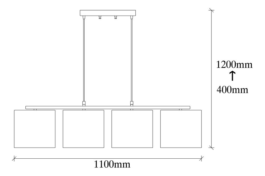Stropní svítidlo Vaar 4721
