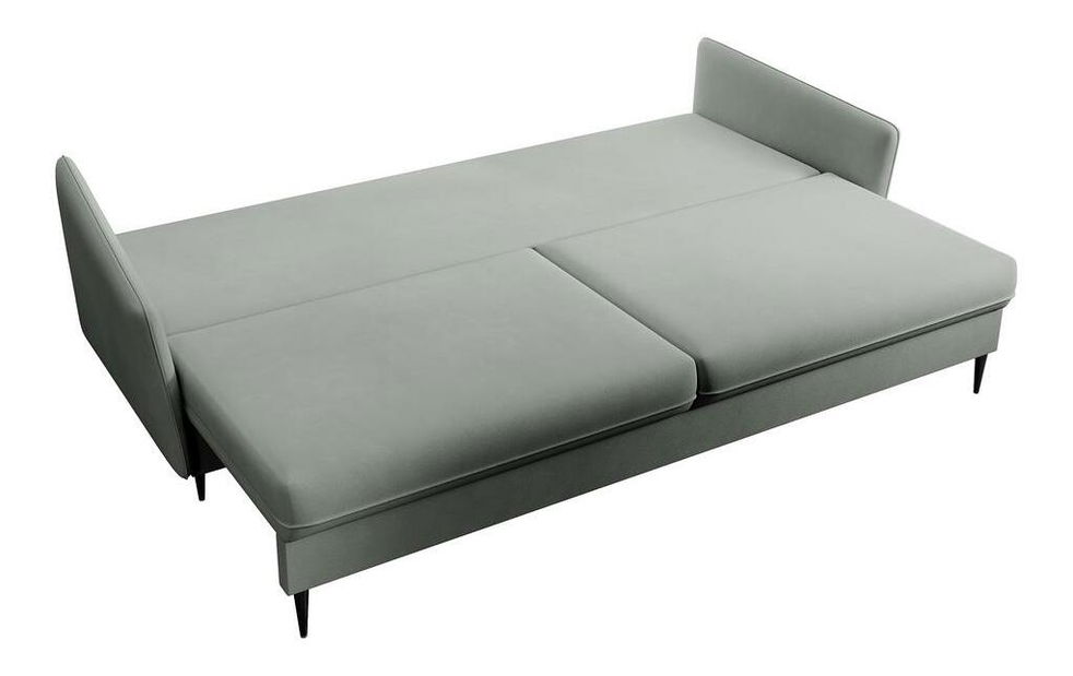 Pohovka trojsedačka Vivaldio (šedá + černá)