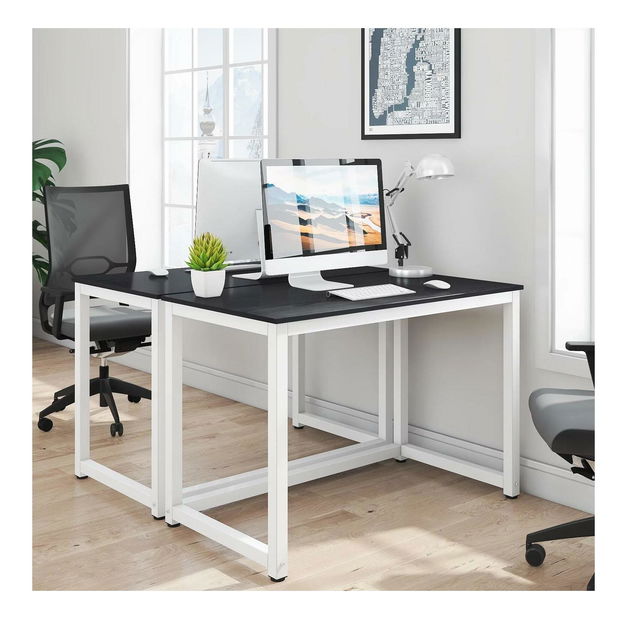 PC stolek Blondie (antracit + bílá)