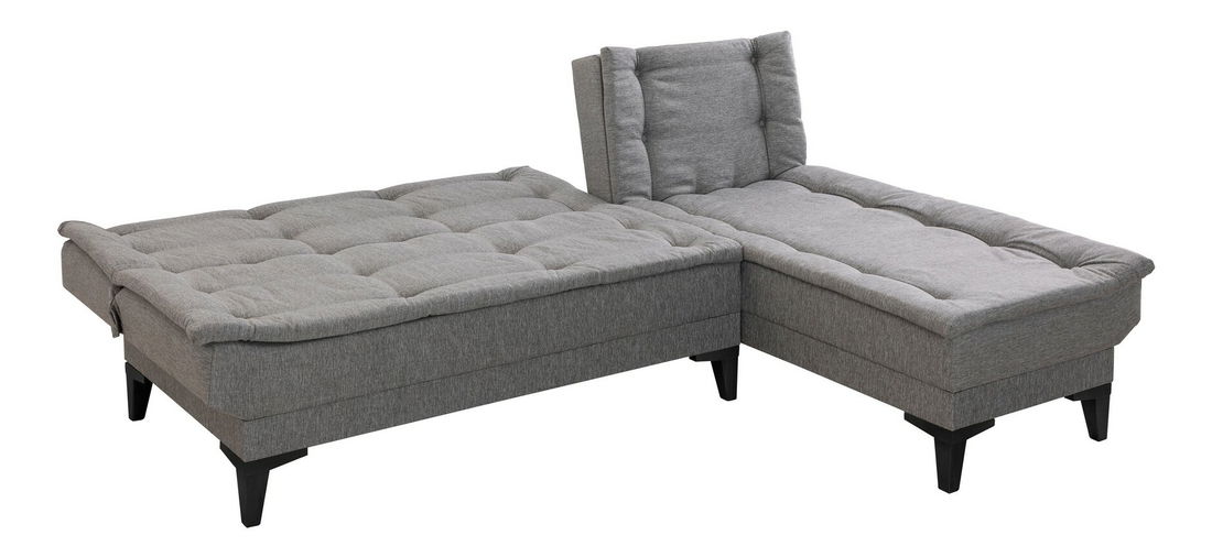 Rohová sedačka Santic (šedá)