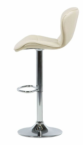 Set 2 ks. barových židlí VILLE (béžová)