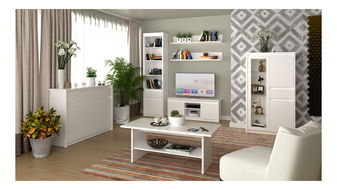 Obývací pokoj Ethan 1 (bílá)