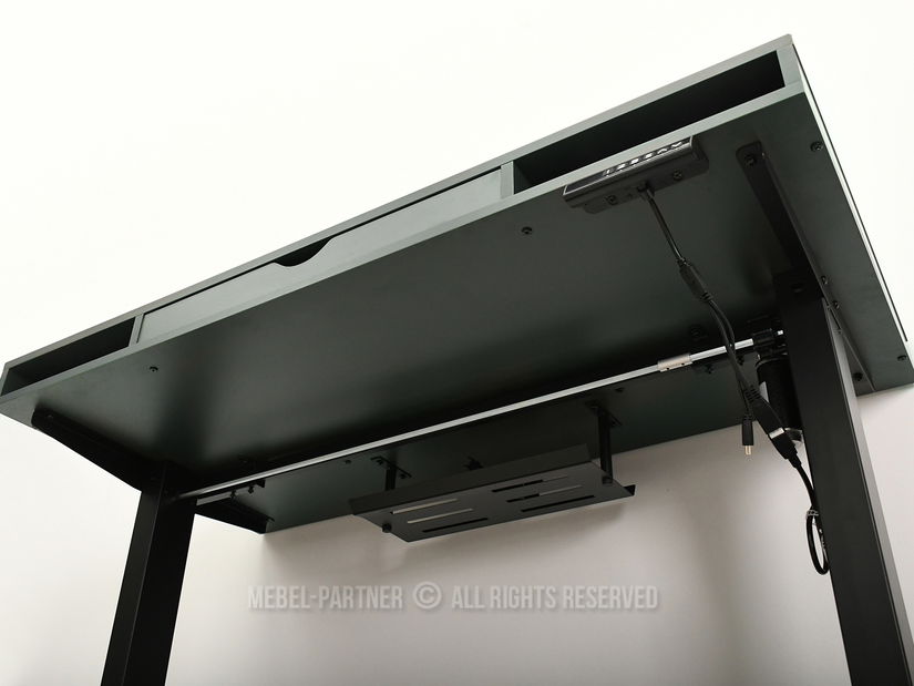 PC stolek Osto 120 (zelená + bílá)