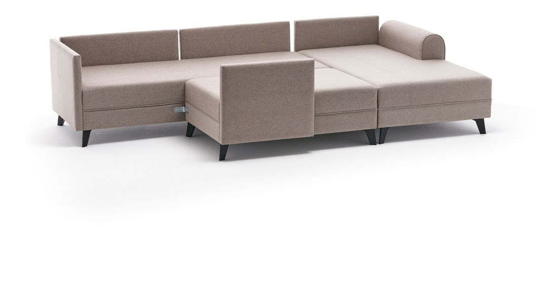 Rozkládací pohovka Belli (béžová)