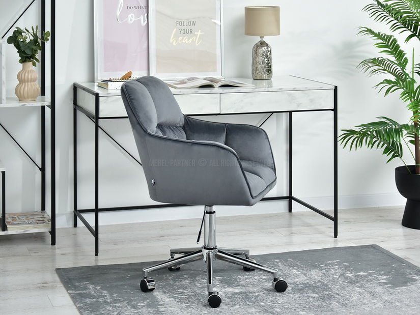 Křeslo Island (grafit + černá)