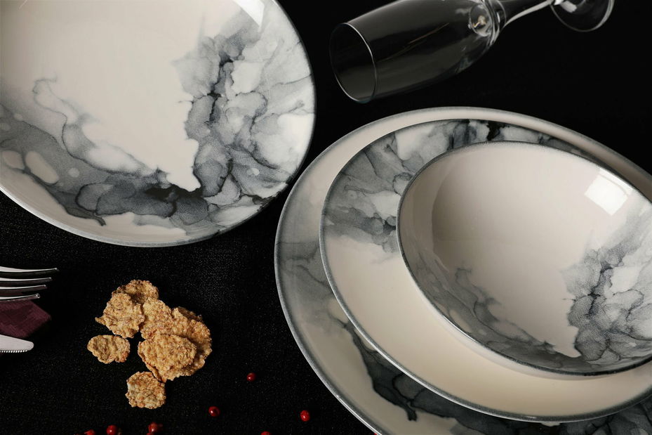 Jídelní sada (24 ks.) Garbo (vícebarevná) *výprodej