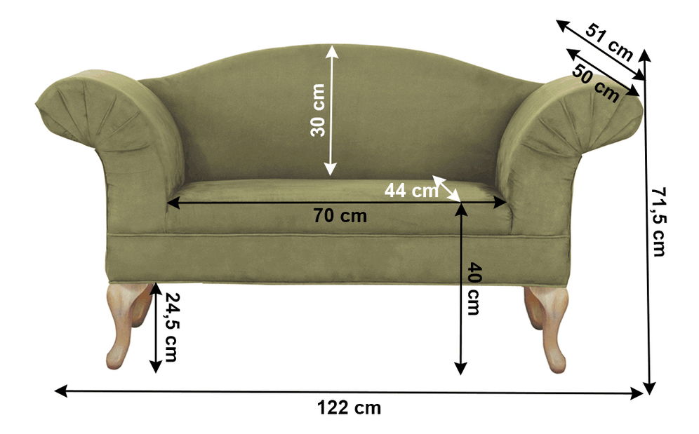 Křeslo Ankiz (zelená)