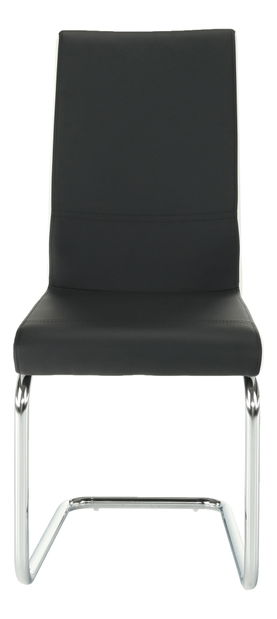 Jídelní židle Nacton (černá + bílá)