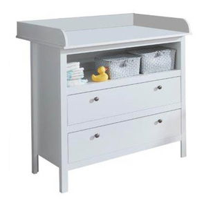 Komoda s přebalovacím pultem 2S Odra (bílá) 
