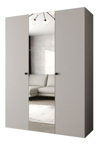 Šatní skříň 150 cm Parna 2 (kašmír + černá)