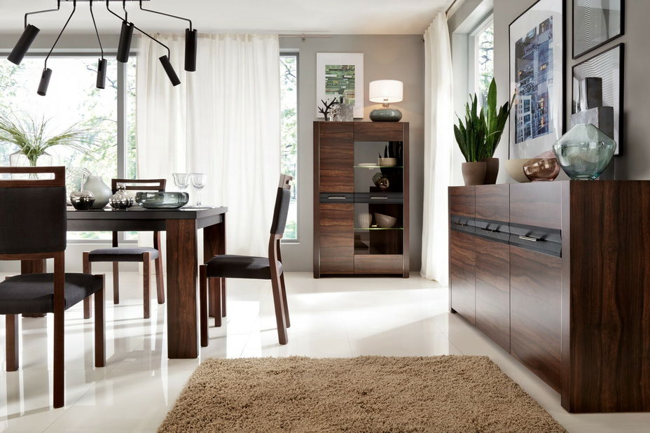 Vitrína BRW Alhambra REG1W