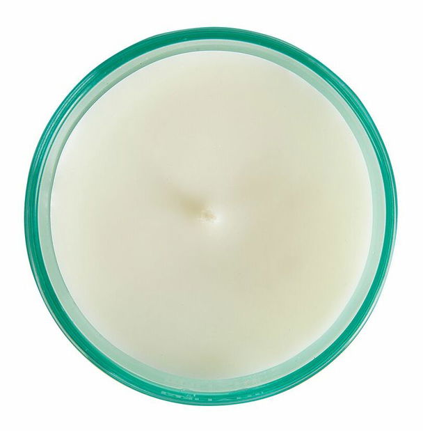 Sada 3 ks vonných svíček bergamot/mořský vánek/šalvěj a mořská sůl Joyza (zelená)