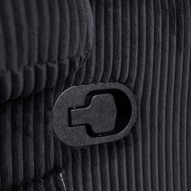 Polohovací křeslo Trigesimo (černá)