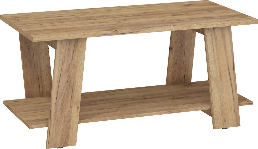 Konferenční stolek Vera 02 (craft zlatý)